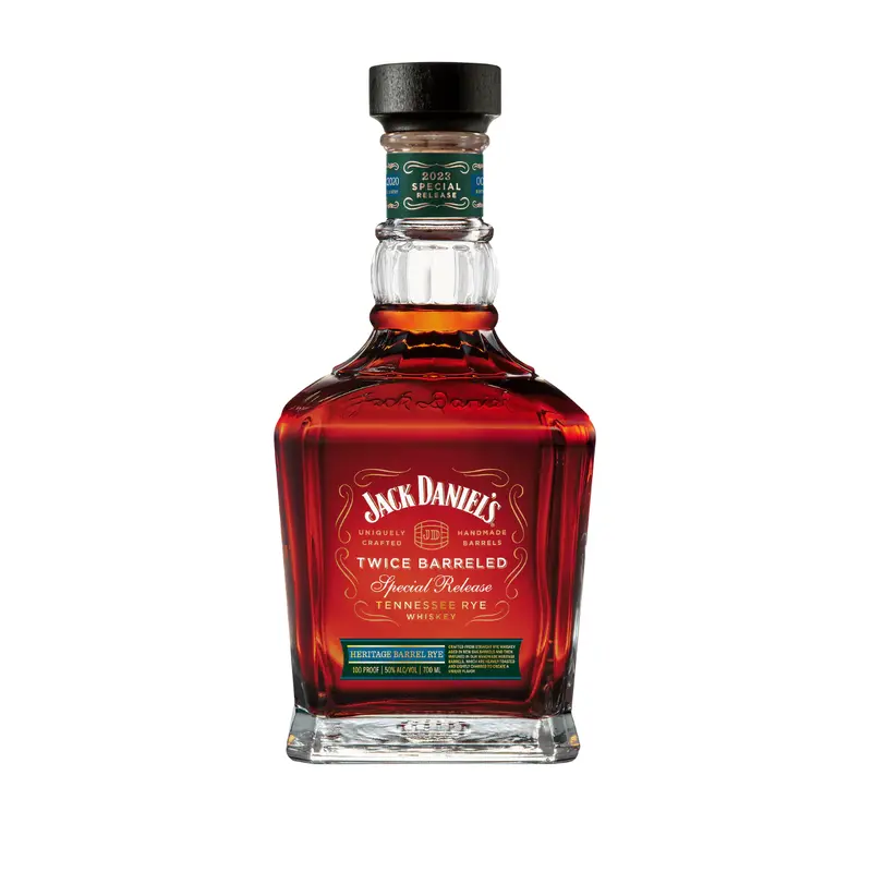 Jack Daniel's Twice Barreled Special Release Heritage Barrel Rye Whiskey, Tennessee, USA (700ml)