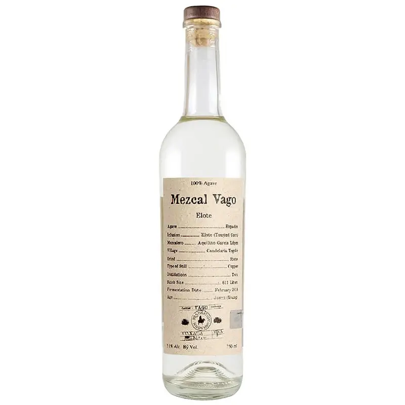 Mezcal Vago Elote by Aquilino Garcia 750ML