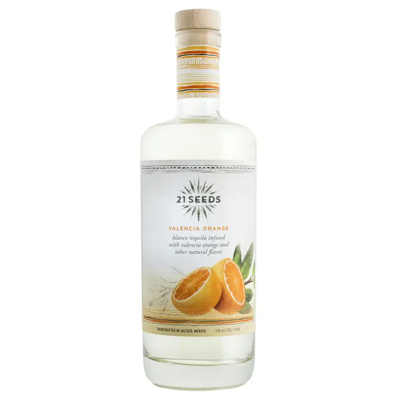 21 Seeds Valencia Orange Tequila 750ML