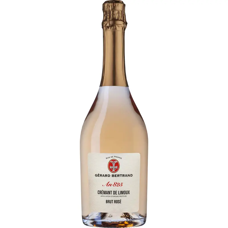 2021 Gerard Bertrand Cremant de Limoux 'An 825' Brut Rose Languedoc-Roussillon, France (750ml)
