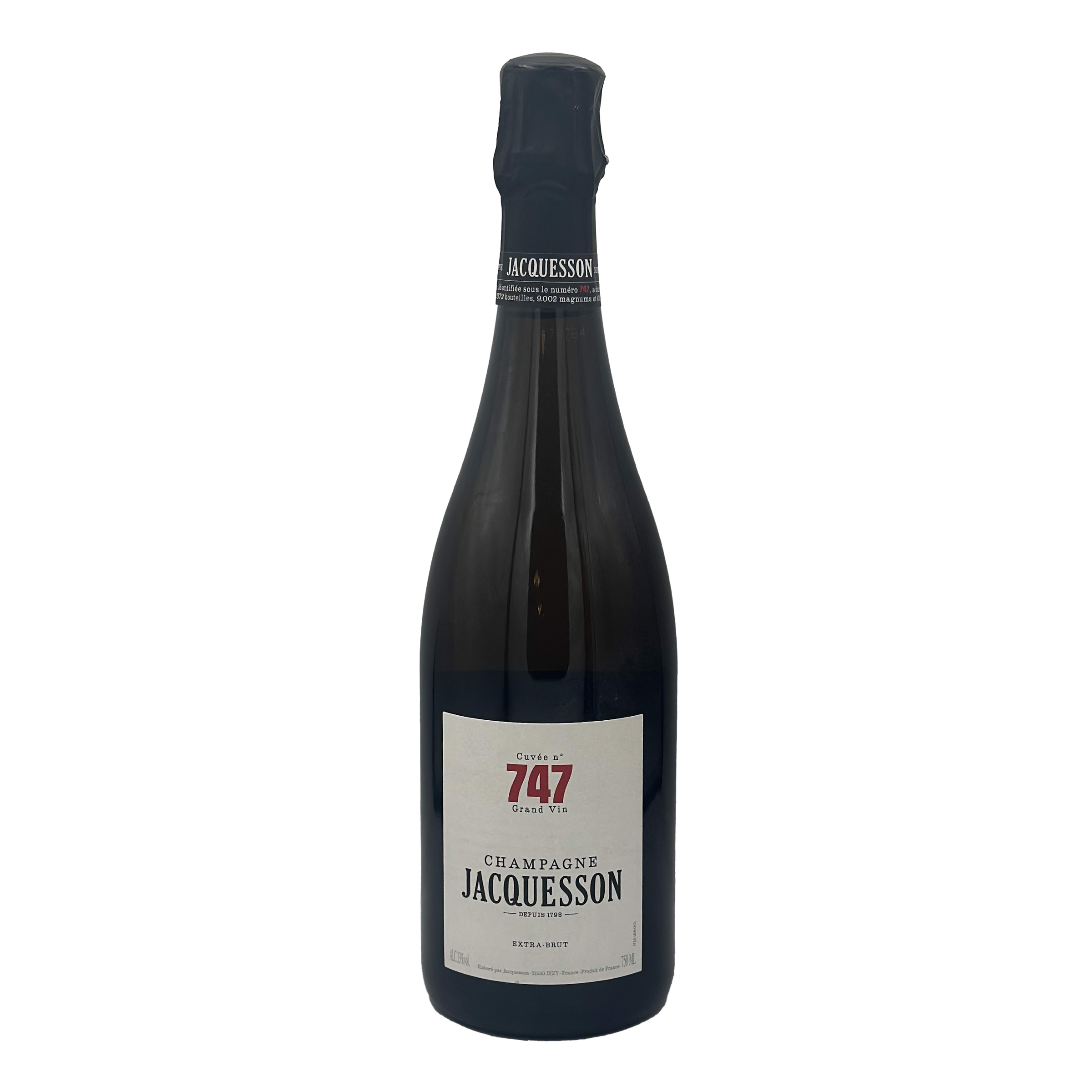 NV Jacquesson Cuvee 747 Extra Brut, Champagne, France (750ml)