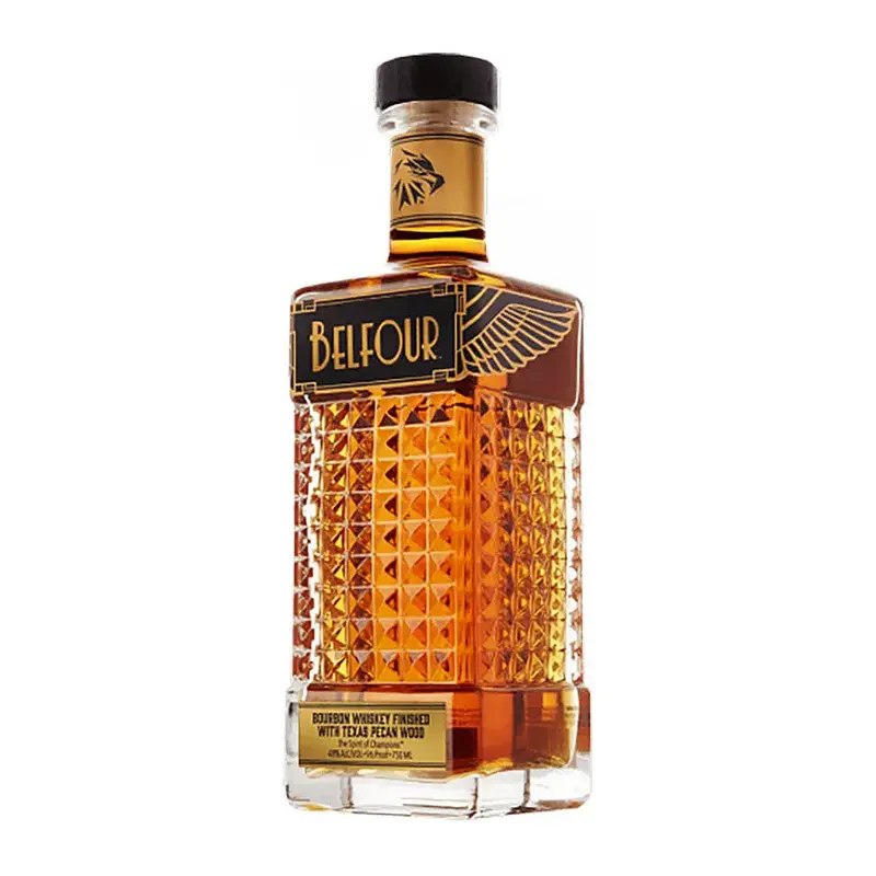 Belfour Texas Pecan Wood Finished Bourbon 750ML
