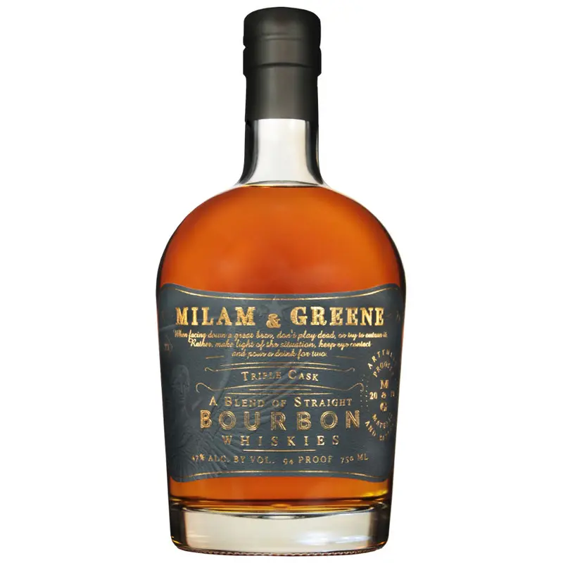 Milam & Greene Triple Cask Bourbon 750ML