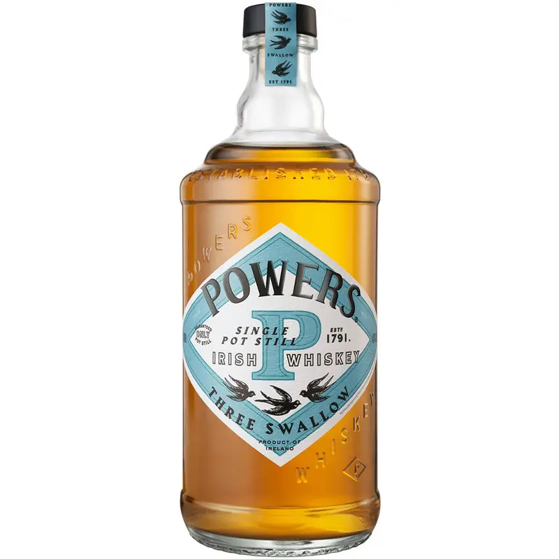 Powers Three Swallow Single Pot Still Irish Whiskey 750ML