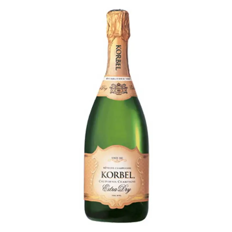 NV Korbel Cellars California Champagne Extra Dry, USA (750ml)
