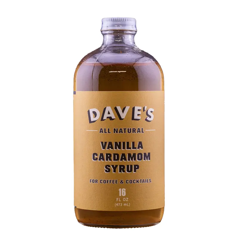 Dave's Vanilla Cardamom Syrup 16oz