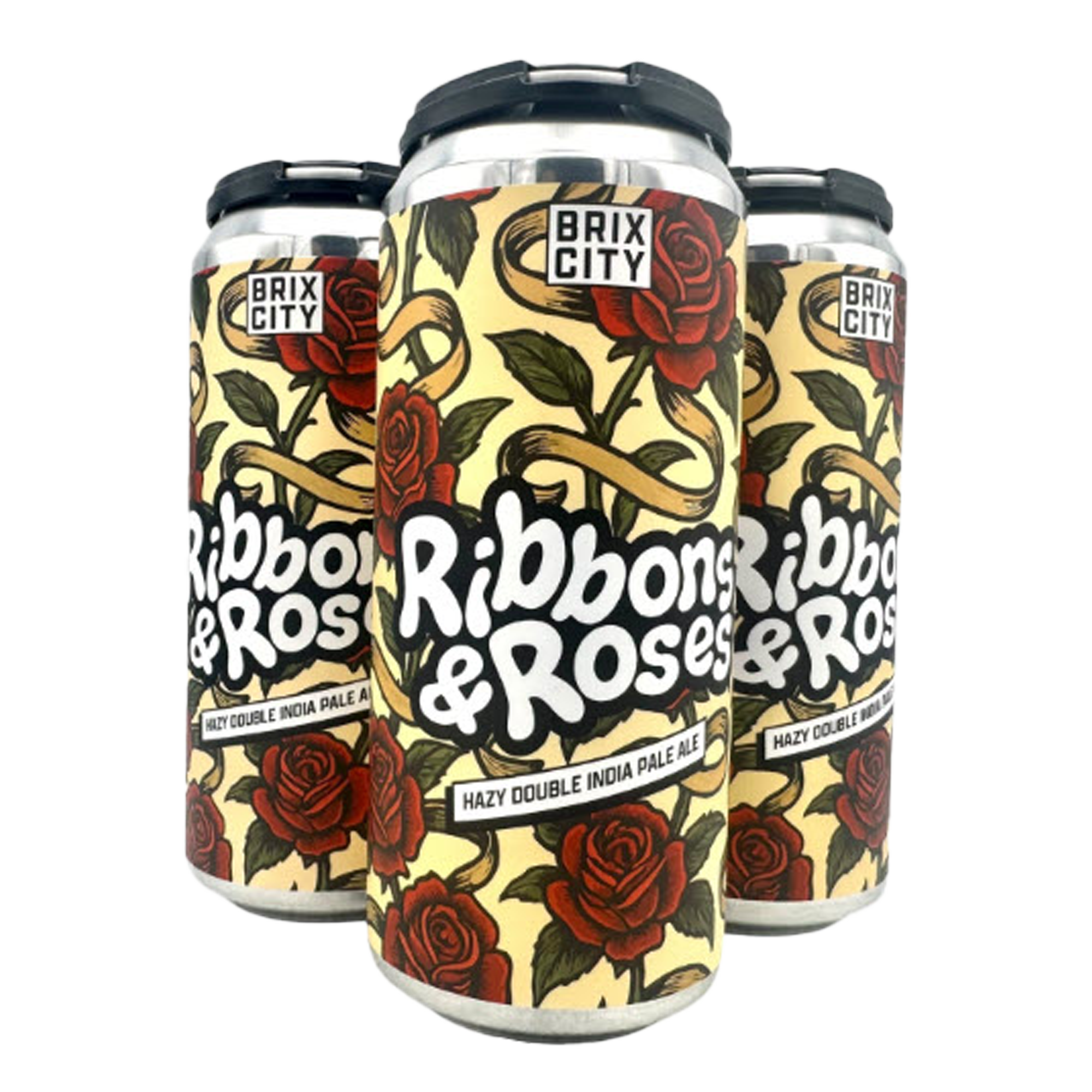 Brix City Ribbons & Roses 4pk Can