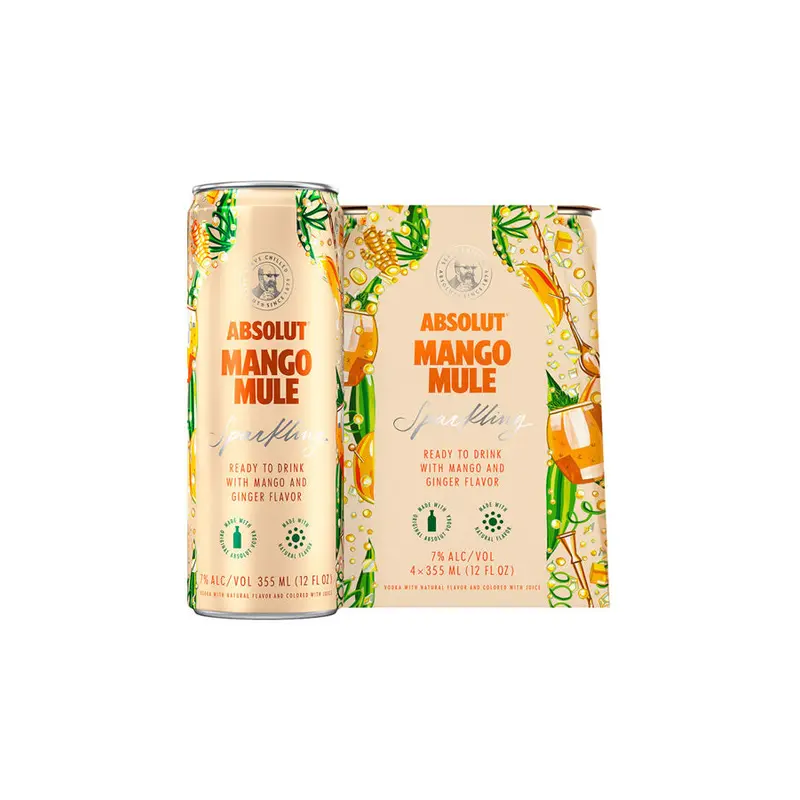 Absolut Mango Mule 4PK