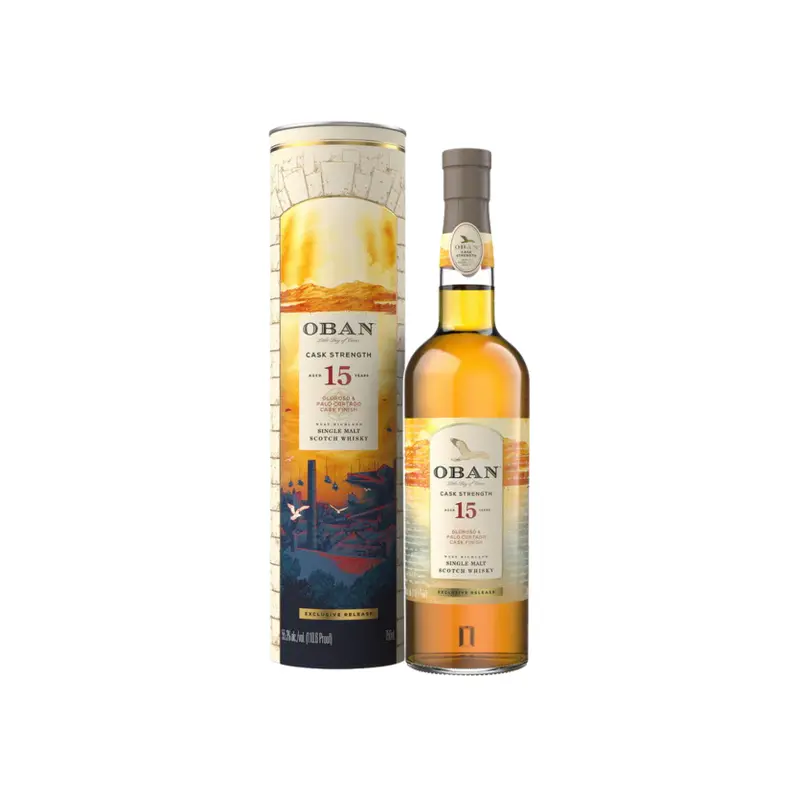 Oban 15 Year Cask Strength Sherry Cask 750ML