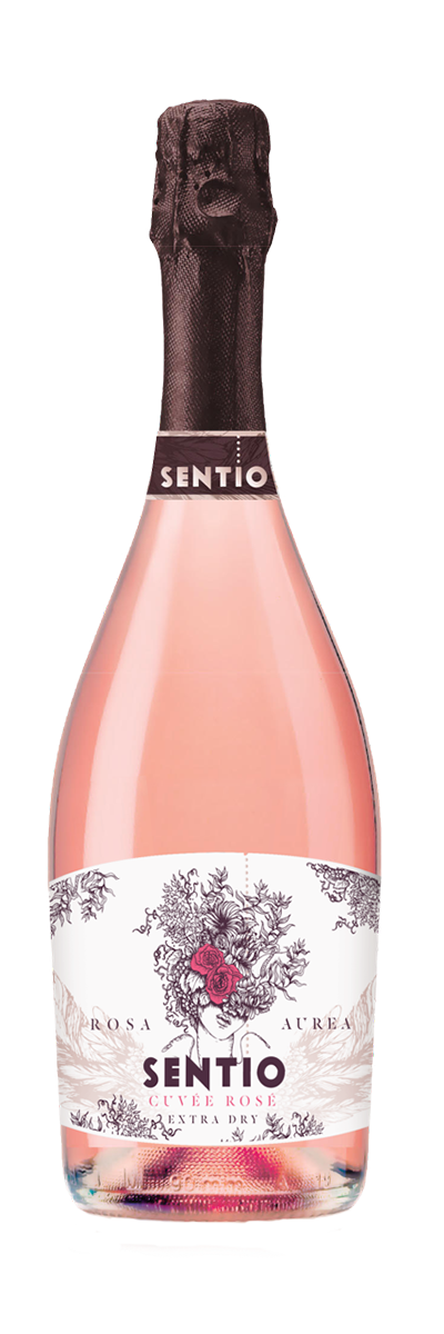 Sentio Rosa Aurea Cuvee Rose Extra Dry, Veneto, Italy (750 ml)