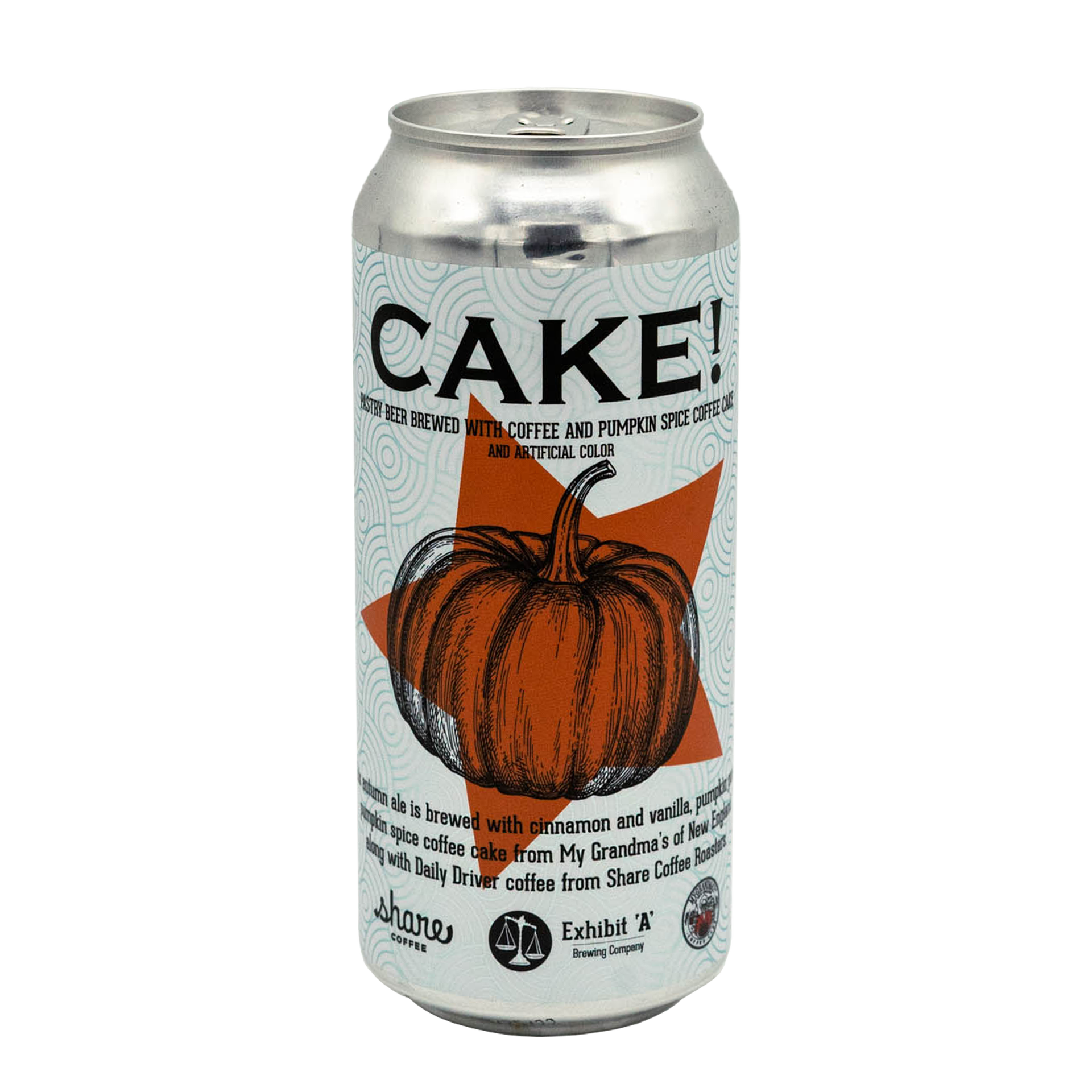 Exhibit A Cake! 4pk Can