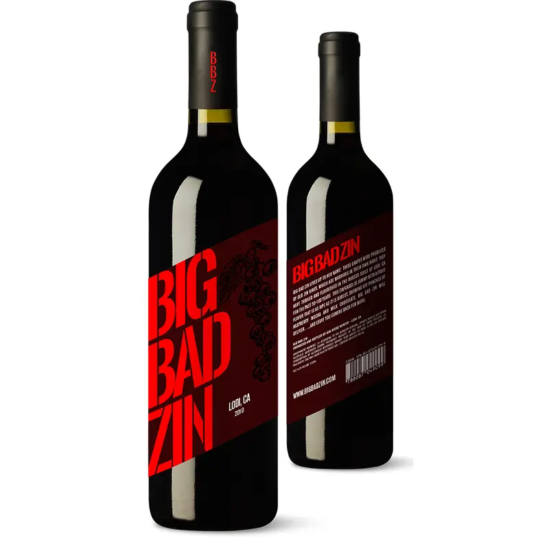 2013 Big Bad Zin Old Vine Zinfandel Lodi, California, USA (750ML)