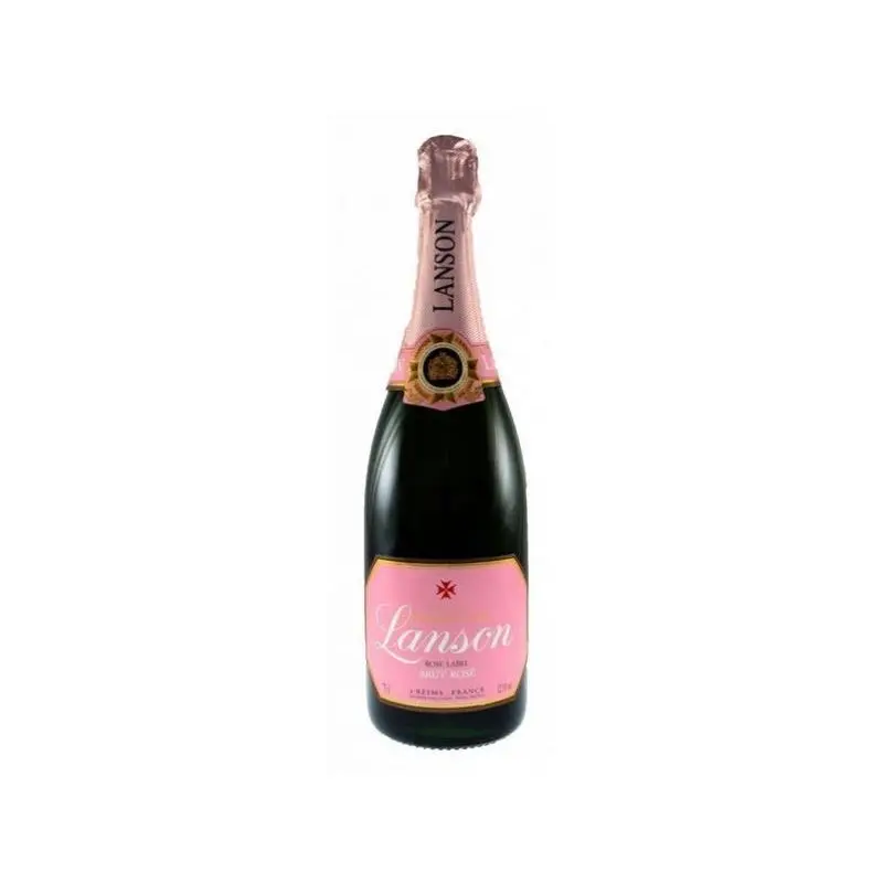 Lanson Rose Label Brut Rose, Champagne, France (750ml)