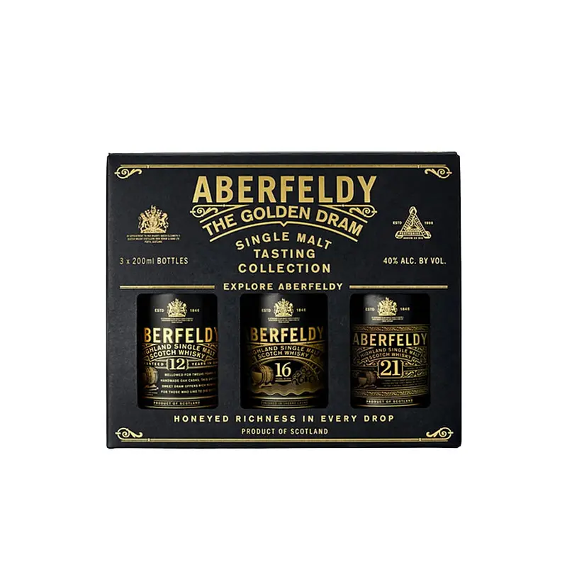 Aberfeldy The Golden Dram Tasting Collection 3Pk 200ML