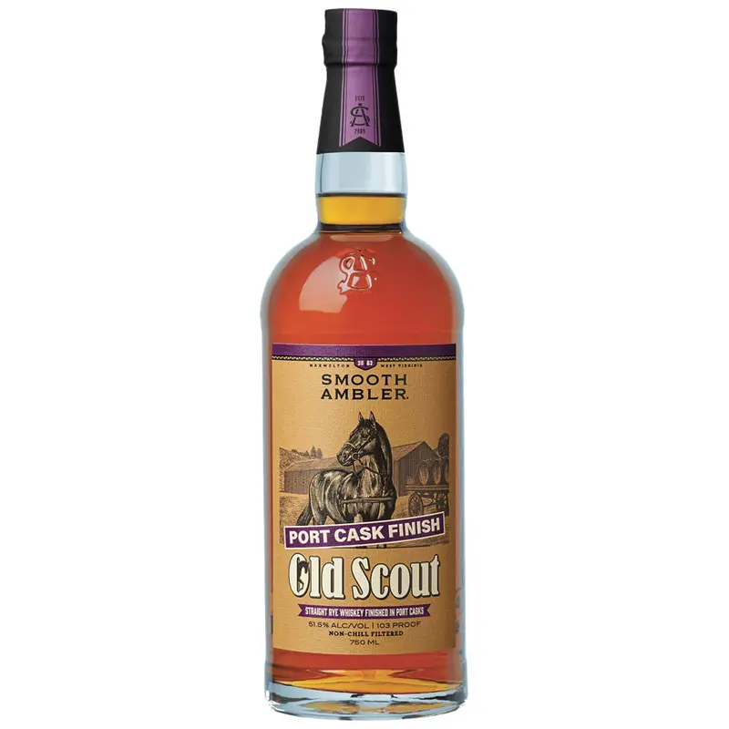 Smooth Ambler Old Scout Port Cask Rye 750ML