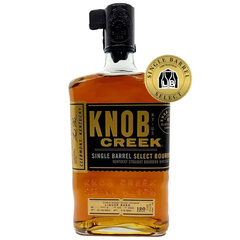 Knob Creek Single Barrel Liquor Barn WPF06R09 750ML