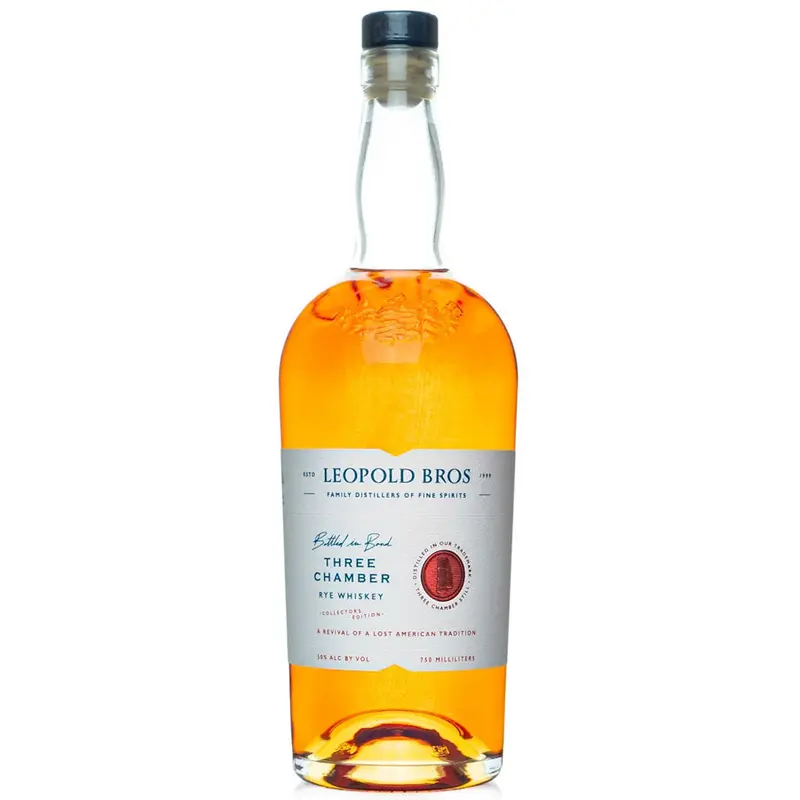 Leopold Bros Three Chamber Holiday Rye Whiskey 750ML