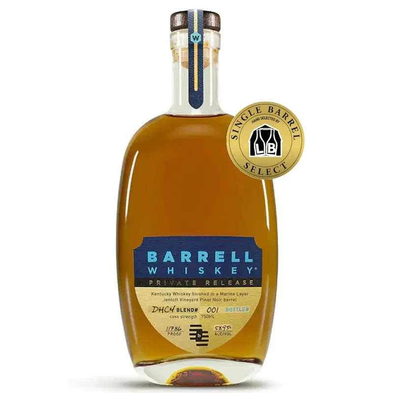 Barrell Private Release Pinot Noir Finish Whiskey DHC4 750ML