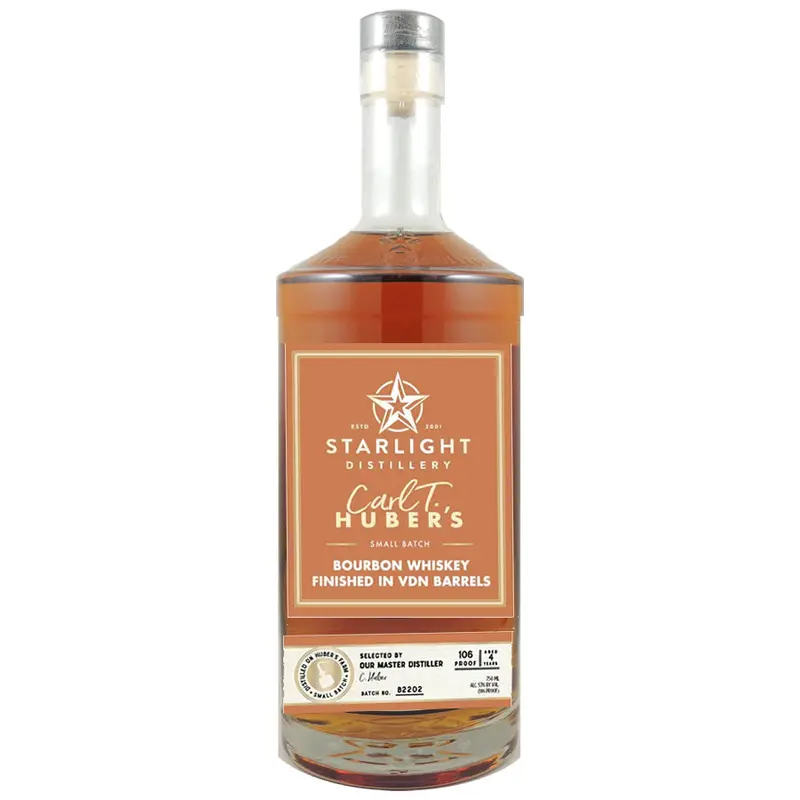 Starlight Carl. T Huber's VDN Finished Bourbon 750ML