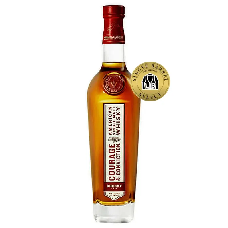 Virginia Distillery Company Courage & Conviction Sherry Liquor Barn Single Barrel 750ML
