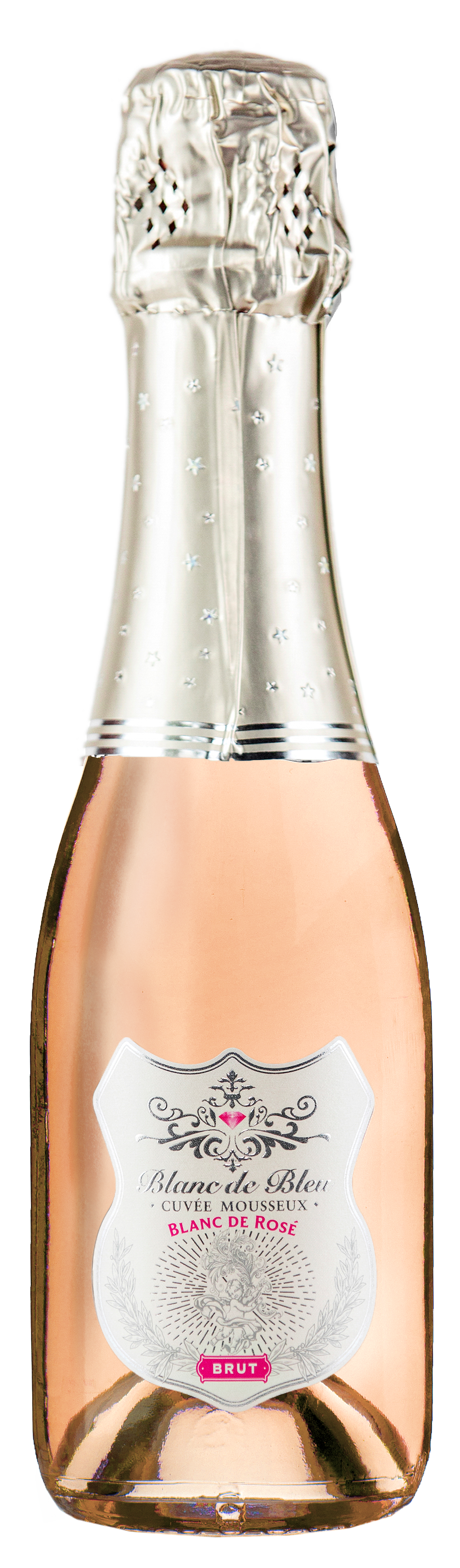 Blanc de Bleu 'Blanc de Rose' Cuvee Mousseux Brut, Monterey, USA (187ml QUARTER BOTTLE)