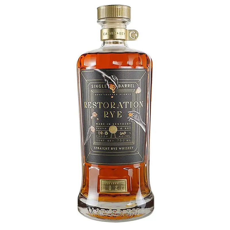 Castle & Key Restoration Rye Single Barrel 750ML