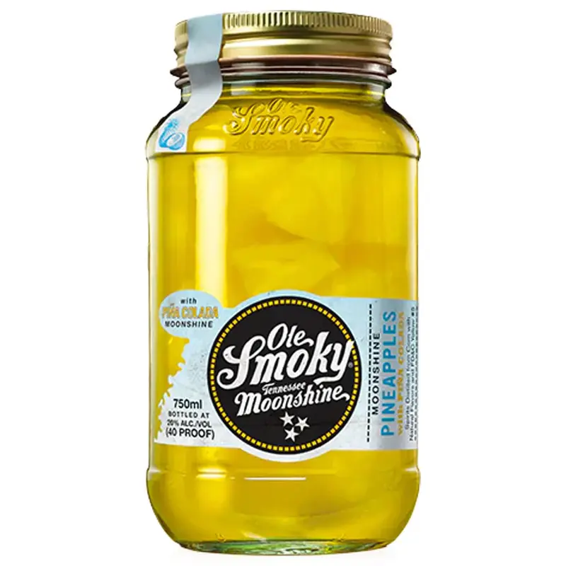 Ole Smoky Moonshine Pineapples with Pina Colada 750ML