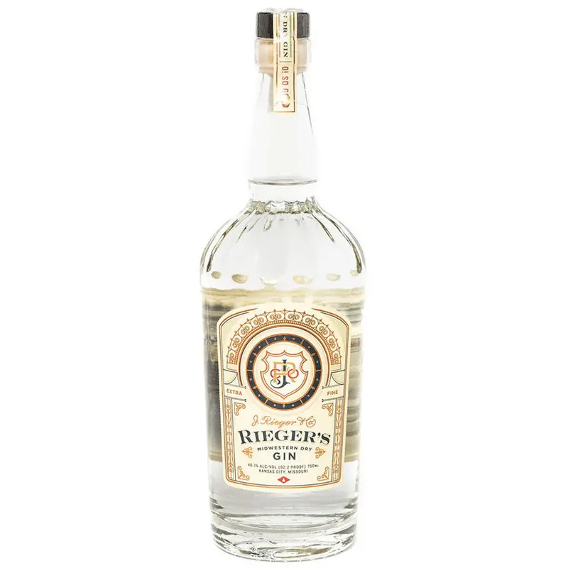 Rieger's Midwestern Dry Gin 750ML