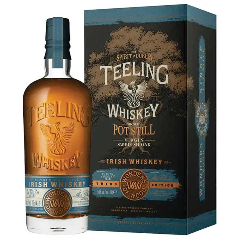Teeling Wonders Of Wood Single Pot Still Swedish Oak 700ML