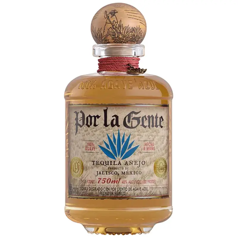 Por La Gente Anejo 750ML