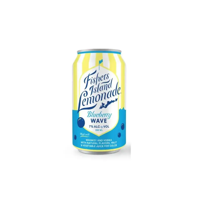 (4pk) Fishers Island Lemonade Blueberry Wave, New York, USA (12oz)
