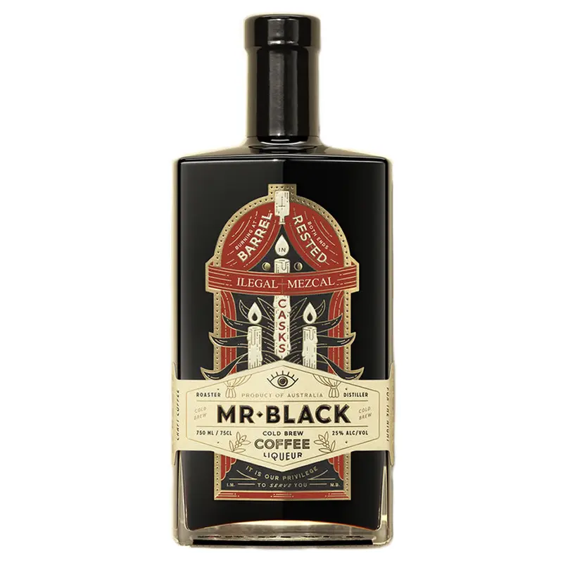 Mr. Black Barrel Aged Ilegal Mezcal Coffee Liqueur 750ML