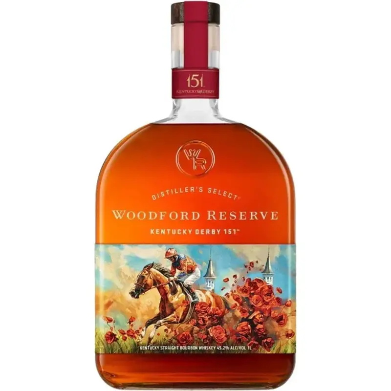 2025 Woodford Reserve Kentucky Derby 151 1 liter Bourbon Whiskey, Kentucky, USA