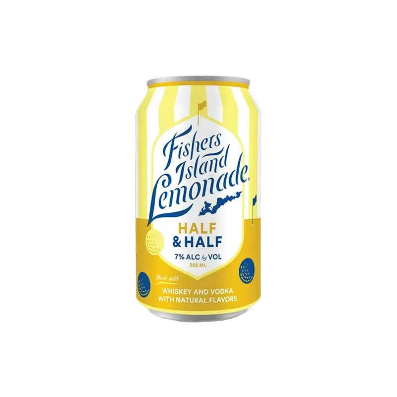 (4pk) Fishers Island Lemonade Spiked Half & Half, New York, USA (12oz)