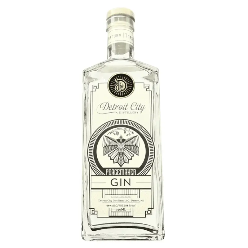Detroit City Distillery 'Peacemaker' Gin, Michigan, USA (750ml)