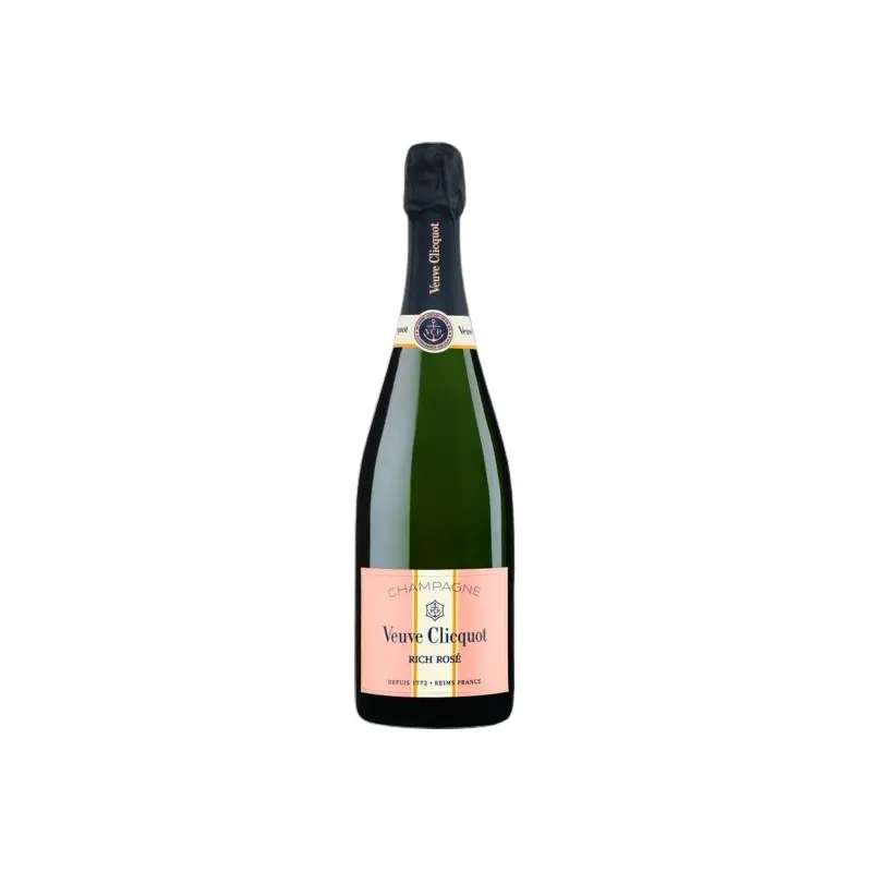 Veuve Clicquot Ponsardin Rich Rose Champagne, France (750ml)