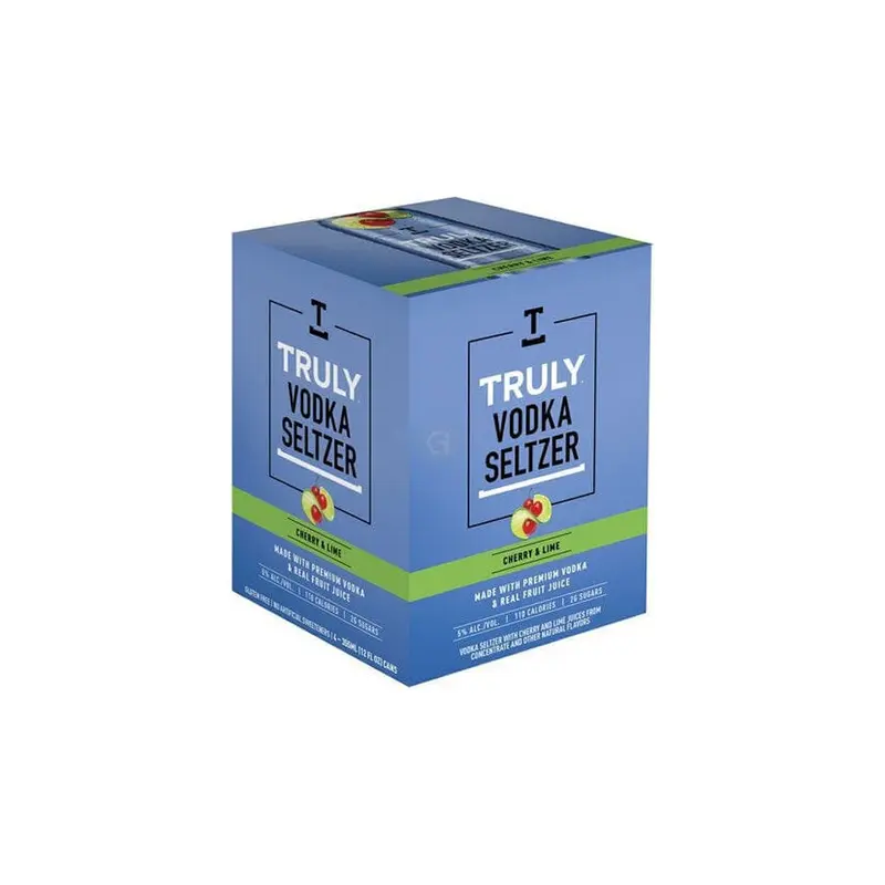 Truly Vodka Seltzer Cherry & Lime 4PK