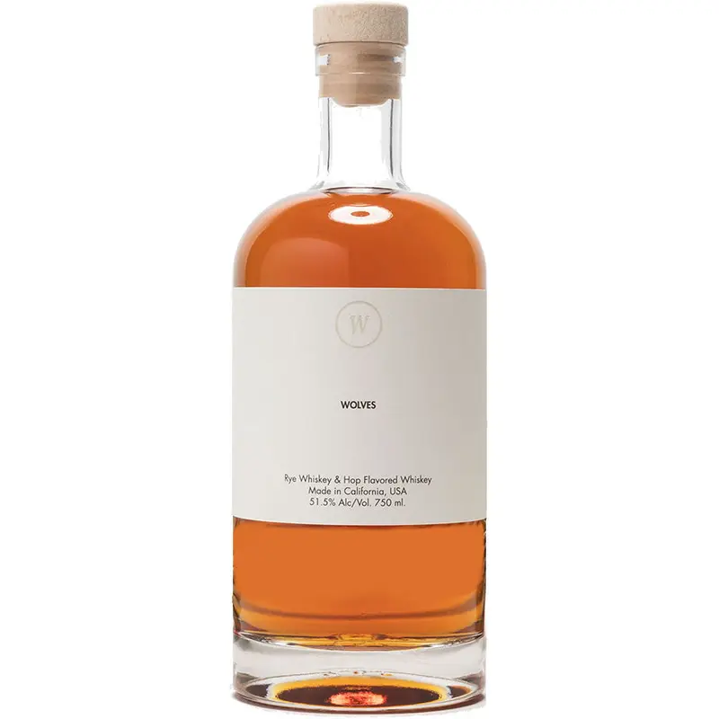 Wolves Rye Whiskey & Hop Flavored Whiskey 750ML