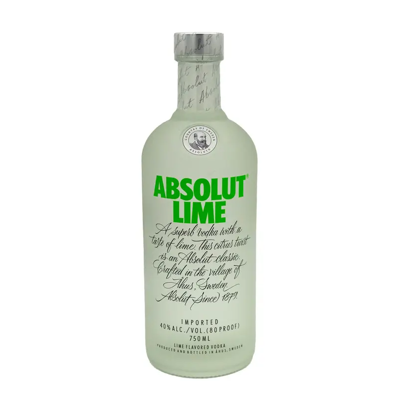 Absolut Lime Vodka 750Ml