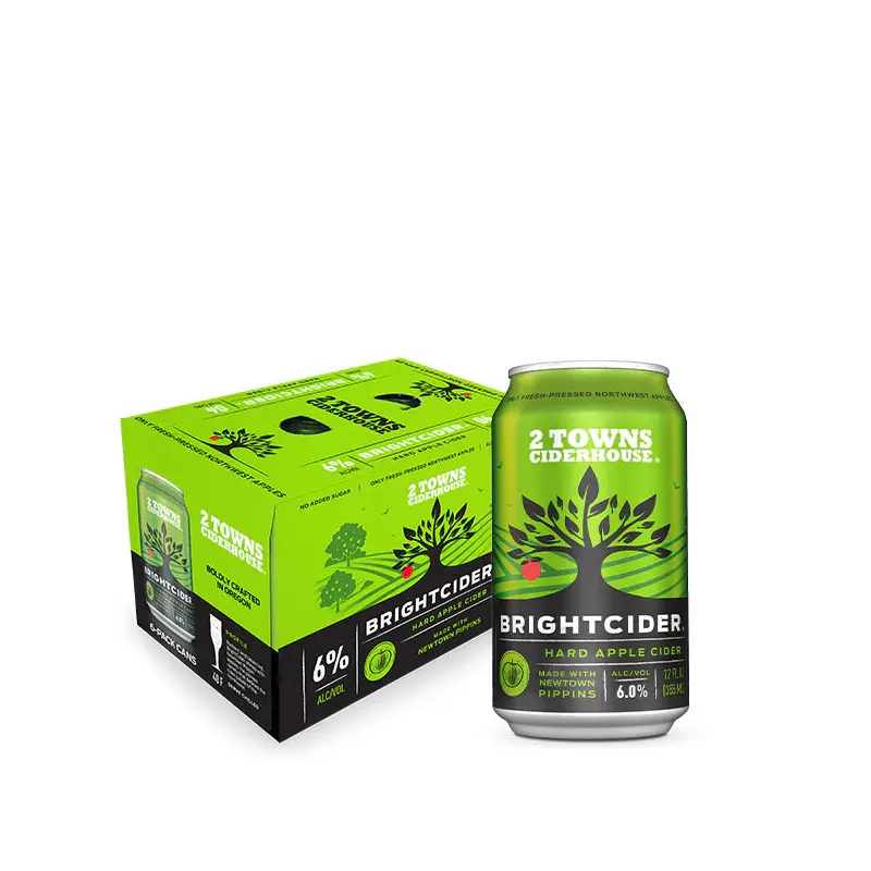 2 Towns Bright Cider 6Pk