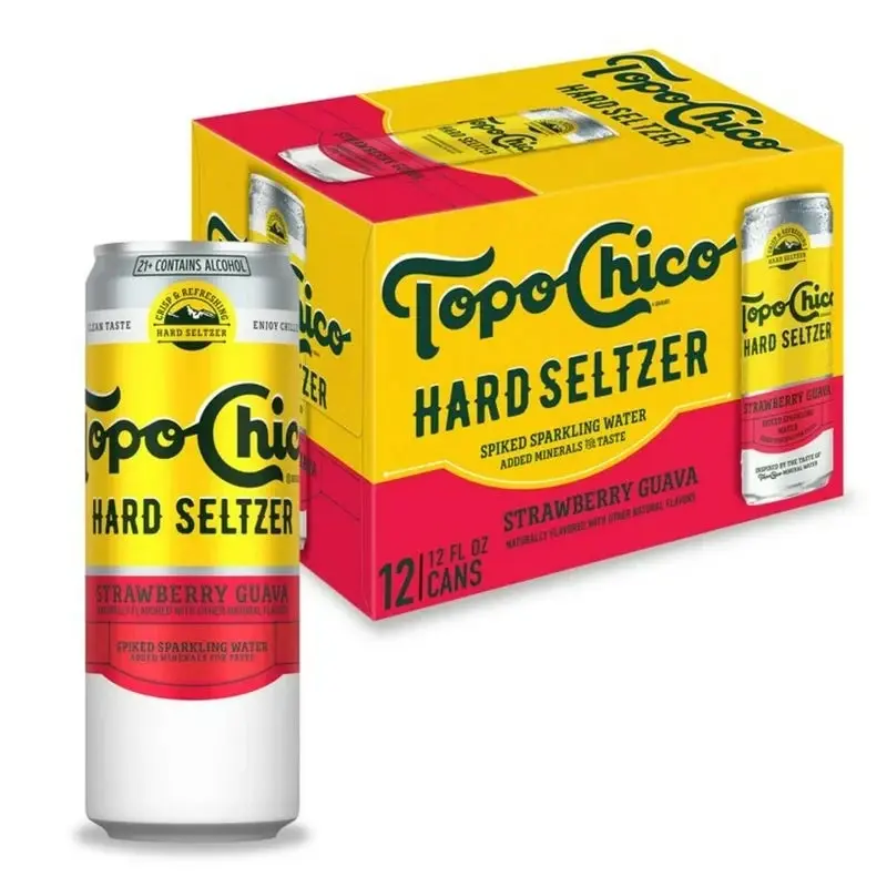 Topo Chico Strawberry Guava Hard Seltzer 12Pk