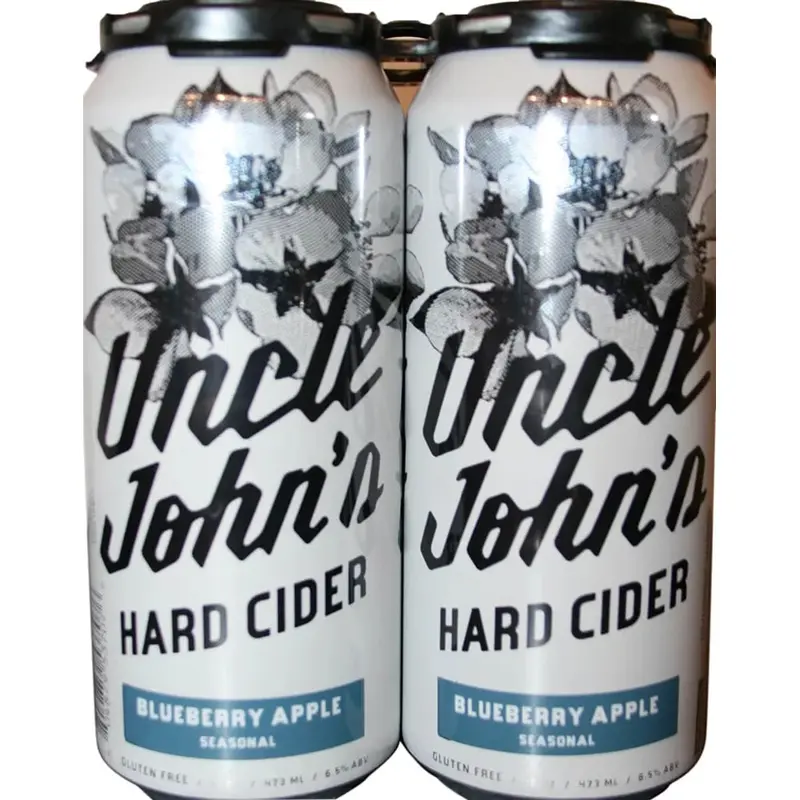 Uncle Johns Blueberry Cider 4Pk