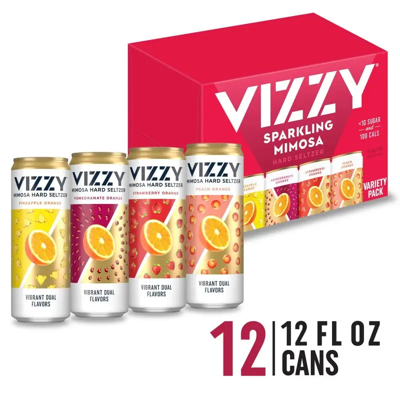 Vizzy Mimosa Hard Seltzer Variety 12Pk