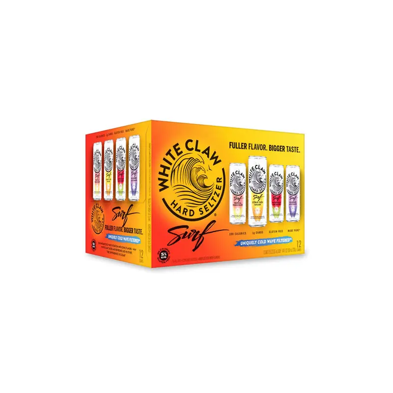 White Claw Hard Seltzer Surf Variety 12Pk