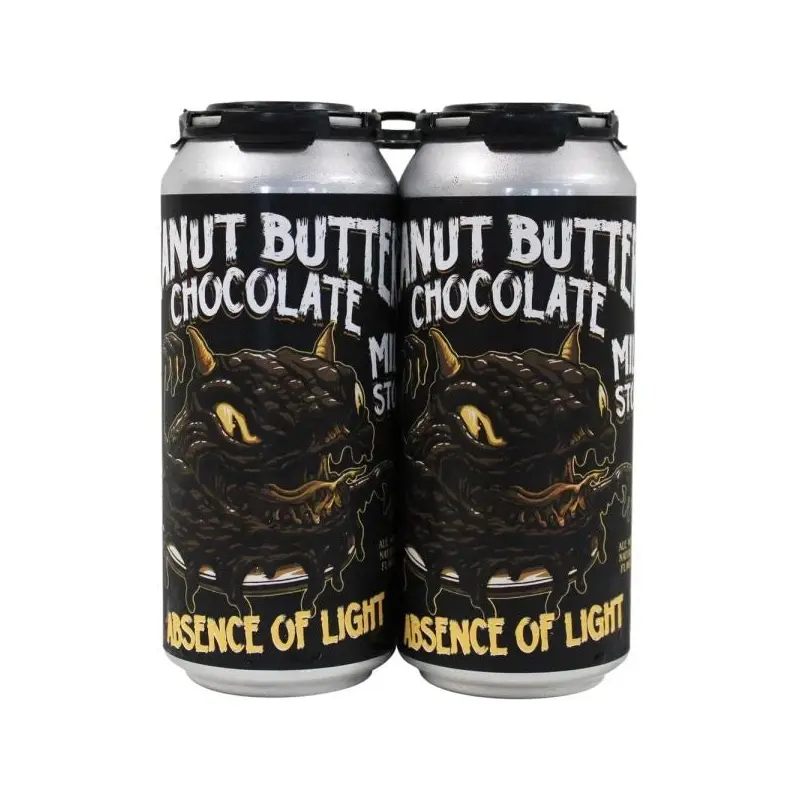 4 Hands Absence of Light Peanut Butter Chocolate Milk Stout 4Pk