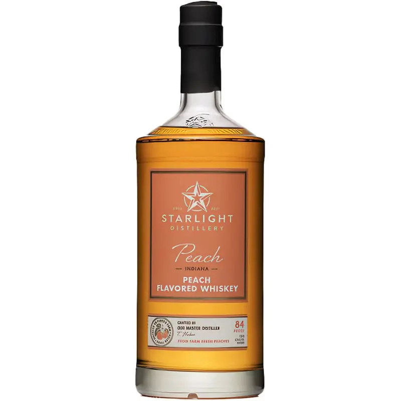 Starlight Carl. T Huber's Peach Whiskey 750ML