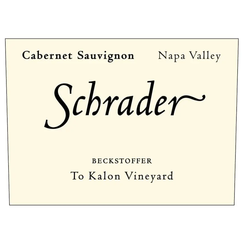 2013 Schrader Cellars Beckstoffer To Kalon Vineyard Cabernet Sauvignon, Napa Valley, USA (750ml)