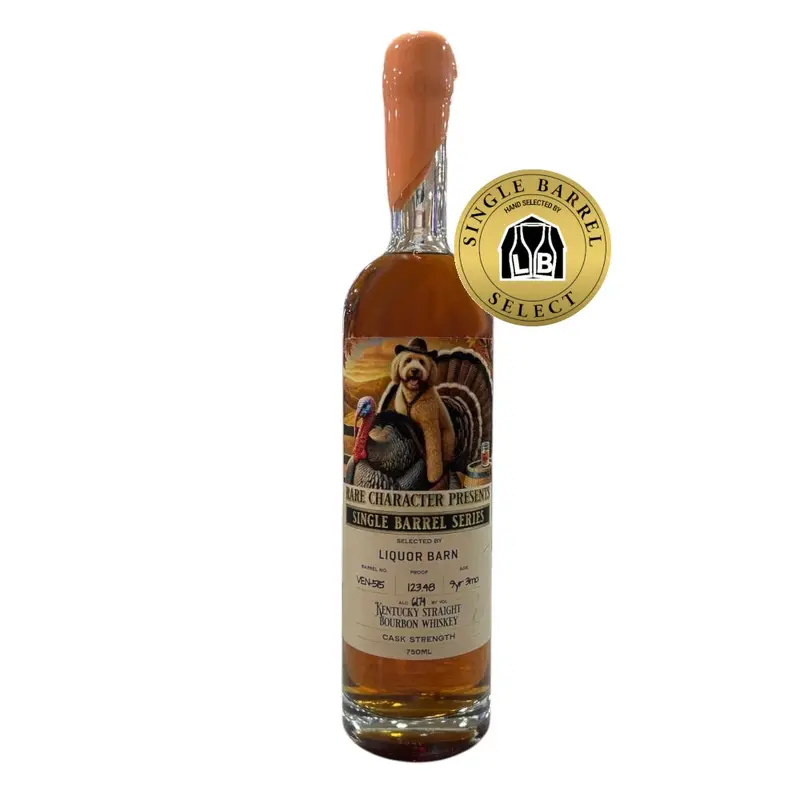Rare Character Liquor Barn Single Barrel VEN-515 9 Year Bourbon 750ML