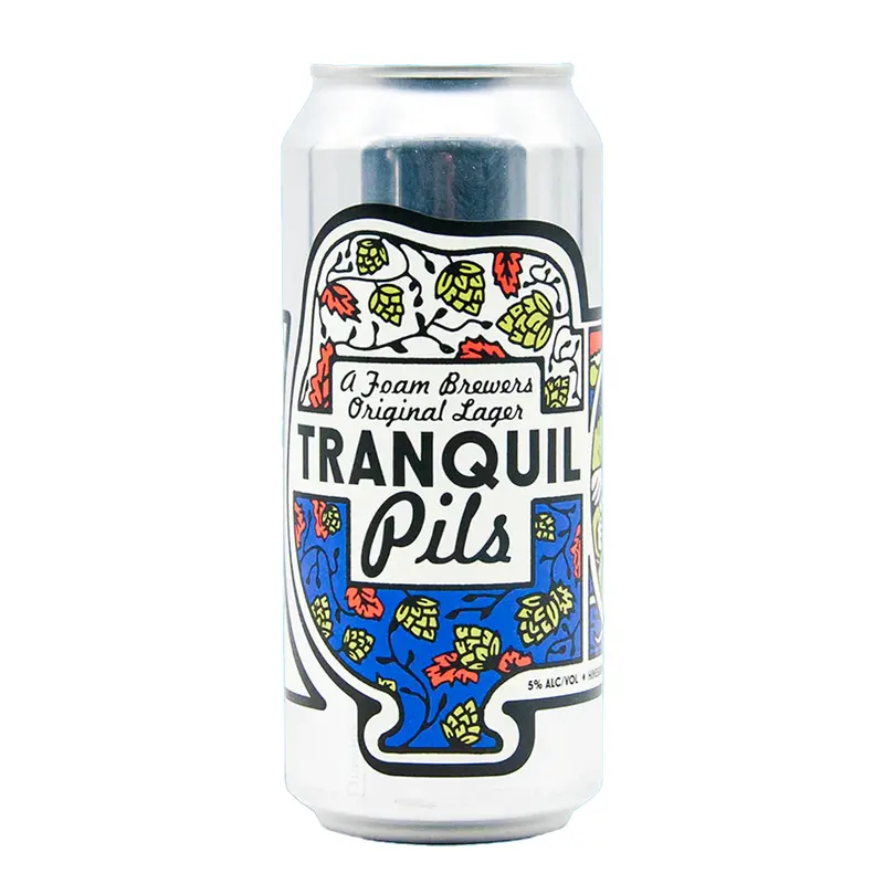 Foam Tranquil Pils 4pk Can