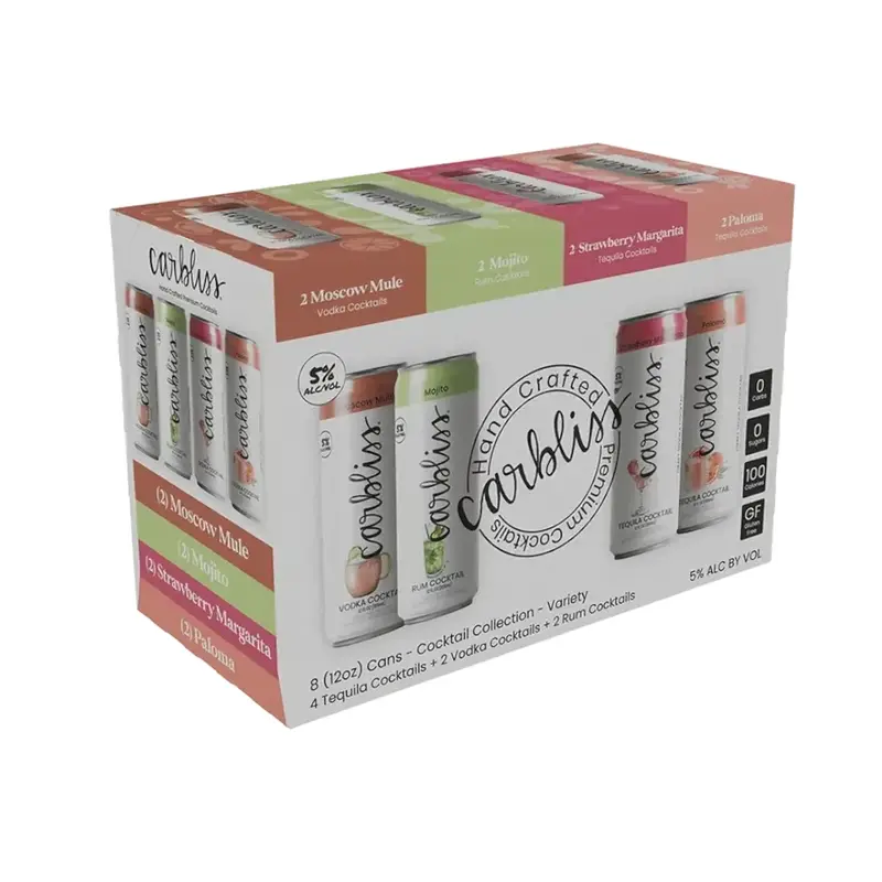Carbliss Cocktail Variety 8Pk